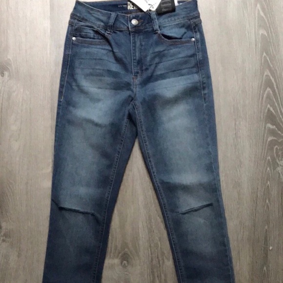 Rewash Denim - Rewash Juniors Skinny Distressed Denim Jeans 3